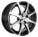 Диск X'trike X-114М 5,5x14 4*98 Et:35 Dia:58,6 BK/FP