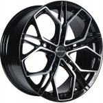 Диск INCH FA8534 8x18 5*108 Et:45 Dia:63,4 Gloss Black Machined Face